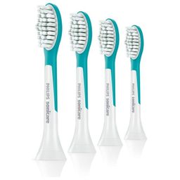 Philips Ersatz-Zahnbürsten HX6044/33 Sonicare for Kids 7+ aquamarin 4-er