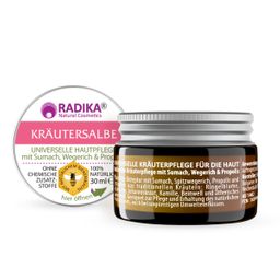 Bioherba Kräutersalbe Universelle Hautpflege Sumach  Wegerich & Propolis