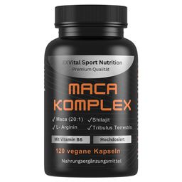 EXVital® Maca Komplex mit Tribulus terrestris, Shilajit, L-Arginin & Vitamin B