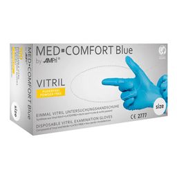 MED-COMFORT Blue Vitril Untersuchungshandschuh