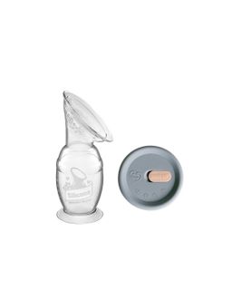 Haakaa Muttermilchpumpe mit Saugfuss + Silikondeckel Set