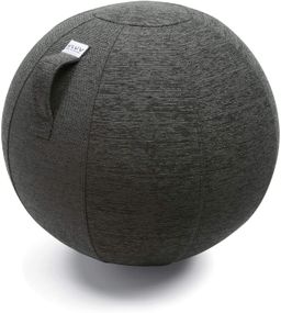 VLUV STOV Sitzball-Stoff Anthrazit 60 - 65 cm