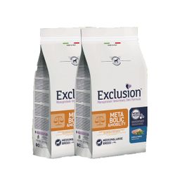 Exclusion Metabolic & Mobility Schwein & Hanf Doppelpack für Hunde