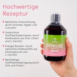 BitterLiebe - Stoffwechsel Shot - Stoffwechsel beschleunigen und Stoffwechselkur - hochdosiert