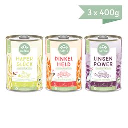 naftie Bio veganes Hundenassfutter Testpaket