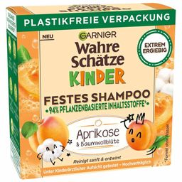 Garnier - Festes Aprikosen- und Baumwollblumen-Shampoo für Kinder