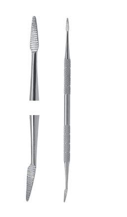 Excellent Nageleckenfeile doppelt