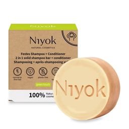 Niyok 2 in 1 festes Shampoo + Conditioner - Green touch Bio