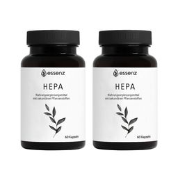 ESSENZ Hepa Kapseln – Mit Cholin, Mariendistel & Artischocke