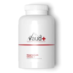 Vaud ® Magnesium Citrate | Magnesiumcitrat Tabletten | Magnesium hochdosiert 200 mg | für Muskeln