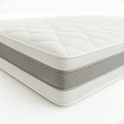 The White Stone Matratze 140x200 20 cm mit hoher Festigkeit | Made in Italy