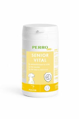 PERRO Care - Senior Vital - Nahrungsergänzung als Pulver für Hunde