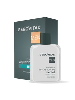 Gerovital Men Aftershave Lotion Menthol, Männer 100 ml