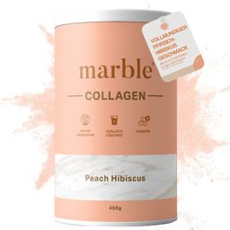 marble© Collagen – Peach Hibiscus | Kollagenpeptide mit natürlichem Aroma