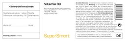 SuperSmart - Vitamin D3 1000 IU