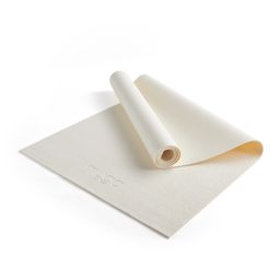 Myga Yogamatte - Cream - Rutschfeste Übungsmatte für Yoga & Fitness
