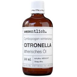 Citronella Öl - ätherisches Öl von wesentlich.
