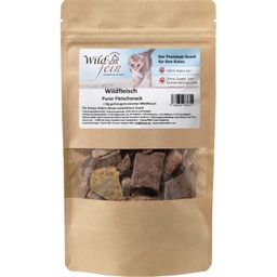 Wild & Fein Wildfleischsnack für Katzen, gefriergetrocknet