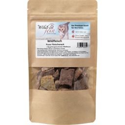 Wild & Fein Wildfleischsnack für Katzen, gefriergetrocknet
