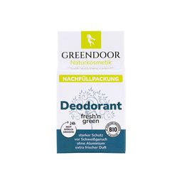GREENDOOR Deodorant Nachfüllpackung fresh'n green