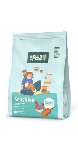 Green Petfood Cat Sensitive with Insects