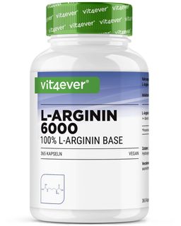 vit4ever L-Arginin 6000 / L-Arginin Base