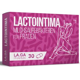 LactoIntima® Probiotika Frauen - Intimflora Komplex: L. Crispatus & Reuteri - 30 Kaps. Scheidenflora
