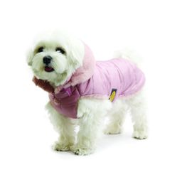 Fashion Dog Hunde-Steppmantel für Malteser - Rosa - 39 cm