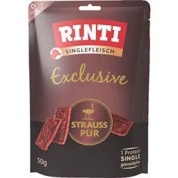 Rinti Singlefleisch Exclusive Snack Strauß Pur