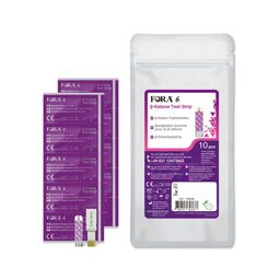FORA 6 β-Keton-Teststreifen (10 Stück) - für Ketone-Messungen