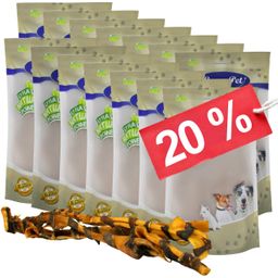 Lyra Pet® Rinderkopfhautstangen mit Pansen ca. 70 cm