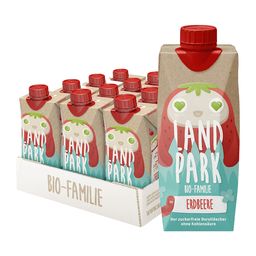Landpark BIO-Familie Erdbeere 0,5 L Tetra Pak
