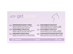 GetTested Immundefizienz-Test für Katzen - FIV Antikörper-Schnelltest-Kit