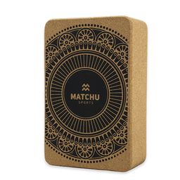 Matchu Sports - Yogablock Kork 22 x 15 x 7,5 cm