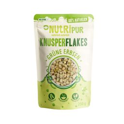 NutriPur Grüne Erbsen Knusperflakes
