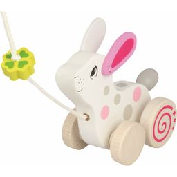 goki Ziehender Hase aus Holz