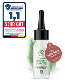 Katzen Floh- und Zeckenmittel - 40ml