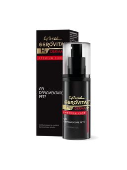 Gerovital Premium Care Depigmentierungs-Gel gegen Pigmentflecken, 30 ml