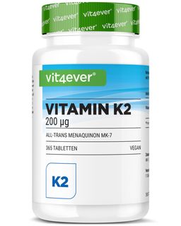 vit4ever Vitamin K2 - Menaquinon MK-7