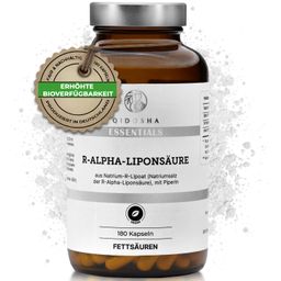 QIDOSHA R-Alpha-Liponsäure aus Natrium-R-Lipoat plus Piperin