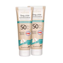 MABYEN Baby & Kids Sonnencreme LSF 50 2er Set