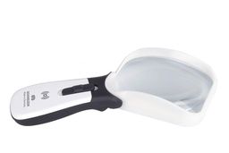Schweizer ERGO-Lux i Mobil 2 fach/ 100*75mm links Kaltweiß Einzellupe