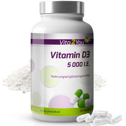 Vita2You Vitamin D3 5.000 IE Kapseln