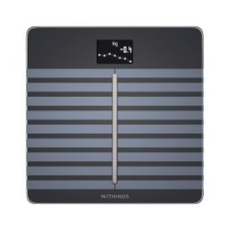 Withings Body Waage schwarz WLAN Bluetooth Gesamtkörperanalyse Appsteuerung