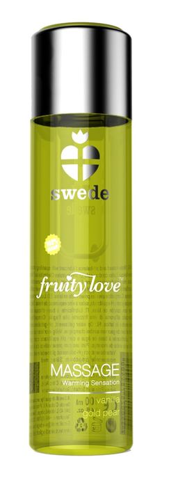 Swede - Fruity Love - Massageöl - Vegan & Essbar