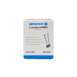 alphacheck CareSens PRO Blutzuckerteststreifen (50 Stk.)