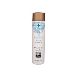 Massage oil masculine - Amber & Eucalyptus oil