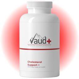 Vaud ® Cholesterol Support | Roter Reis Kapseln | Cholesterin Senken mit Monacolin K & Phytosterolen