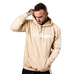 Herren Hoodie PRO mit Kapuze und regulärer Passform in Sand