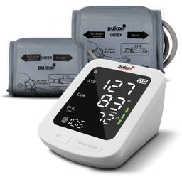 Pulox BP-100 - Oberarm-Blutdruckmessgerät inkl. 2 Manschetten
